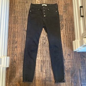 Madewell 9in mid rose skinny jeans. Size 26